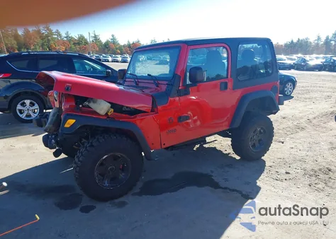 1997 Jeep Wrangler Sport z USA, uszkodzony, nr VIN 1J4FY19S0VP467490